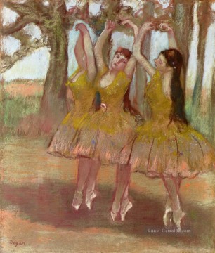 ein griechisches Tanz 1890 Edgar Degas Ölgemälde